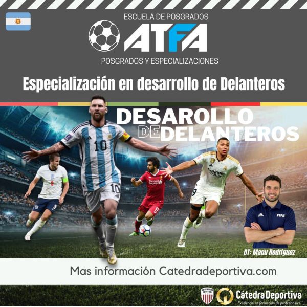 Especialista en Delanteros<h5>Apertura Inscripciones el 15 de Octubre</h5><h5>Inicia el 6 de Noviembre</h5>